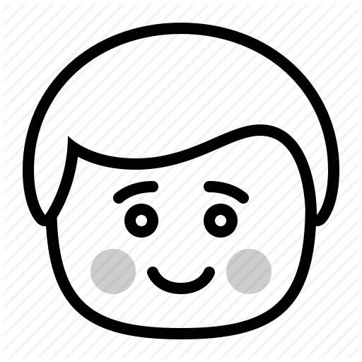 Blush, Embarrassed, Emoji, Emoticon, Man, Smiley Icon