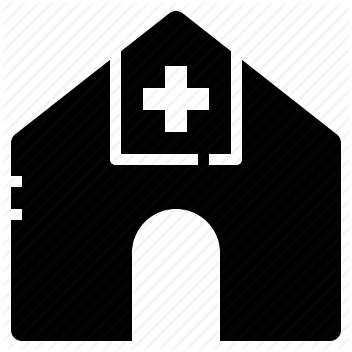 Clinic, Emergency, Hospital, House, Institution, Room Icon