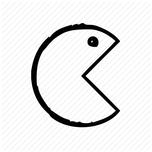 Emoji, Game, Ghost, Pacman, Video Icon