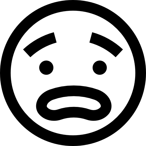 Disappointed, Emoticons, Emoji, Feelings, Smileys Icon