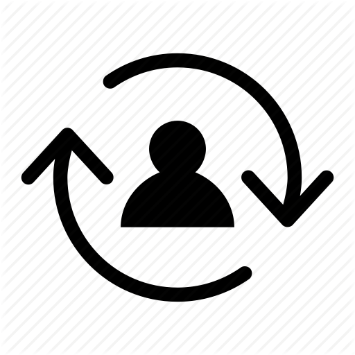 Employee, Employer, Refresh, Rehiring, Replace Icon