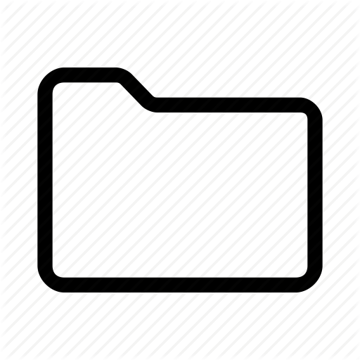 Empty, Folder Icon