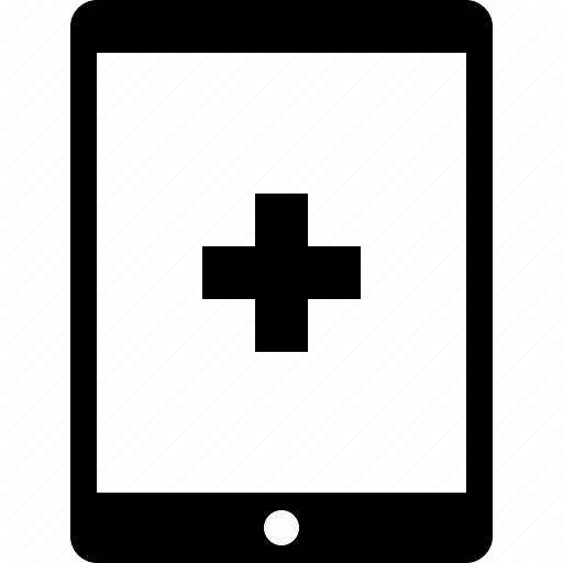 Ehr Emr, Electronic, Healthcare, Ipad, Medical, Mobile, Record Icon