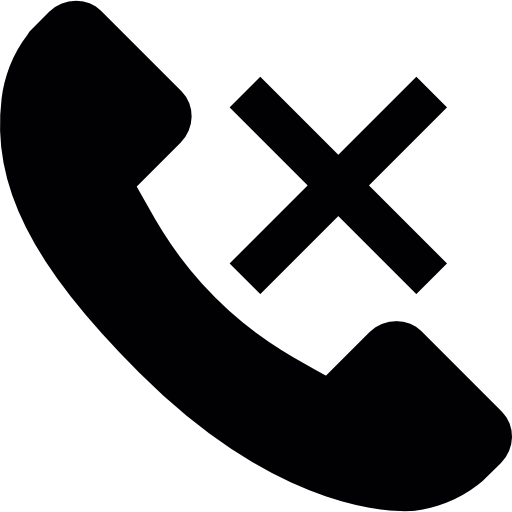 Vector Call End Icon