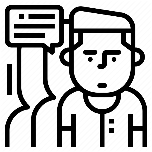 Comment, Consultant, Customer, End, User Icon