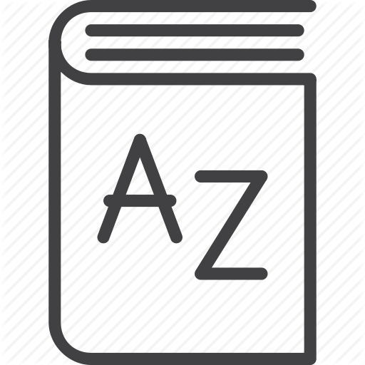 Address, Book, Dictionary, Education, English Icon