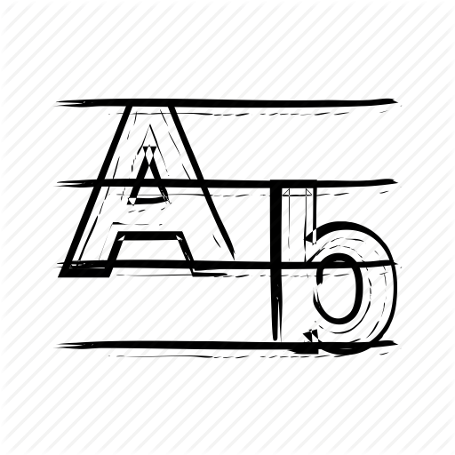 Alphabet, English, Language Icon Icon