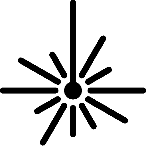 Industry Laser Beam Icon Ios Iconset