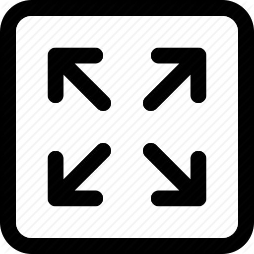 Enlarge, Layout Icon