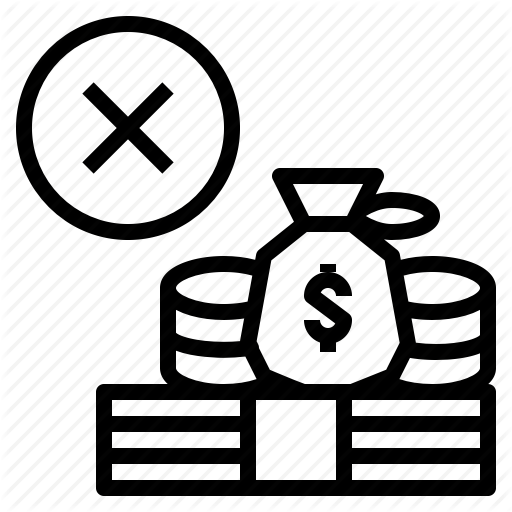 Budget, Fund, Money, Non, Nsf, Sufficient Icon