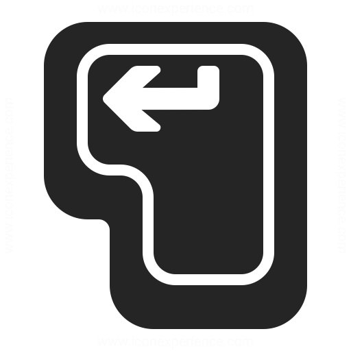 Keyboard Key Enter Icon Iconexperience