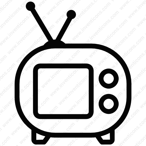 Download Screen,tv,movie,play,entertainment Icon Inventicons