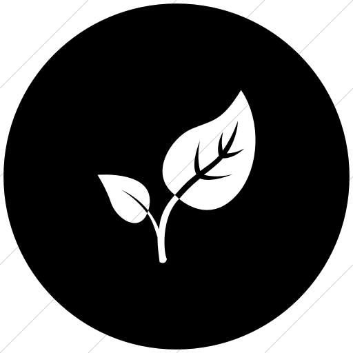 Flat Circle White On Black Ocha Humanitarians Other