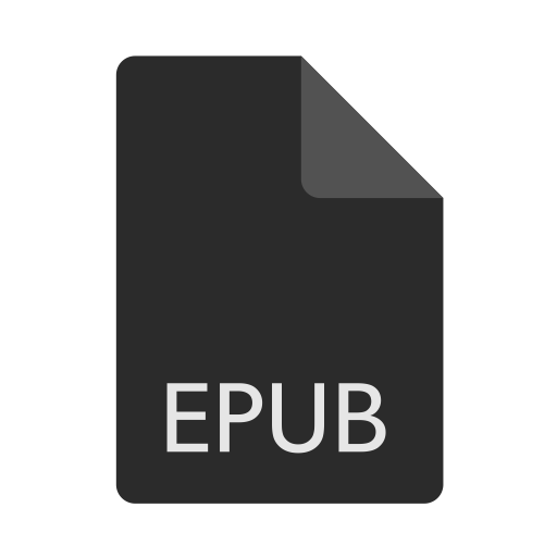 Extension, Format, Epub, Icon