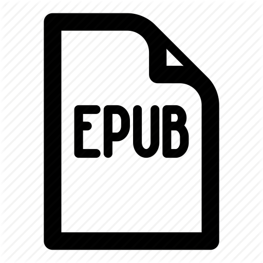 Epub, Extension, File, Format, Type Icon