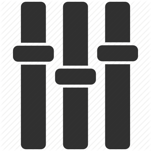 Adjustment, Audio, Equalizer Icon