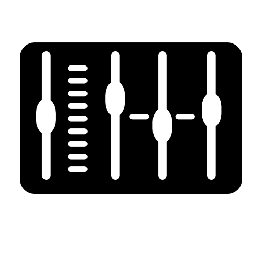 Audio Equalizer Icon Download Free Icons