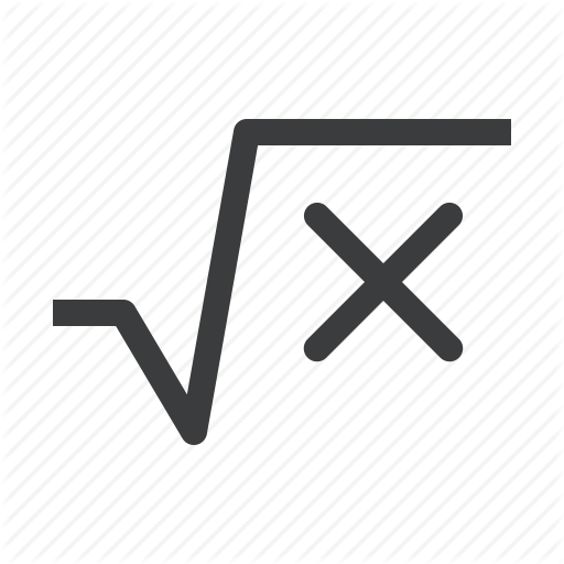 Education, Equation, Formula, Math, Root, School, Square Icon