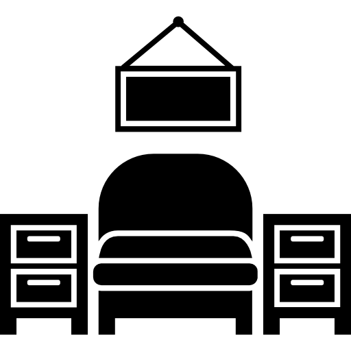 Bedroom Furniture Equipment Icon House Things Freepik