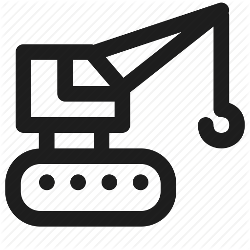 Building, Construction, Heavy Equipment Icon