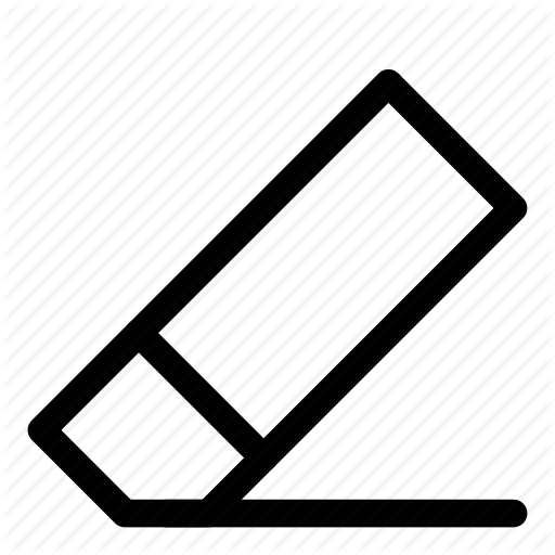 Erase Data Icon Free Icons