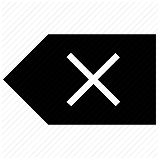 Backspace, Clean, Clear, Delete, Erase Icon, Remove Icon