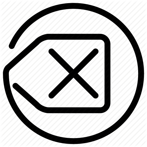 Cancel, Close, Delete, Erase Icon