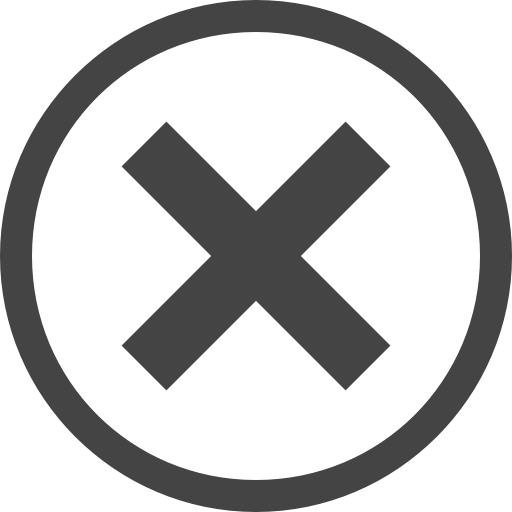 Close, Circle, Error Icon
