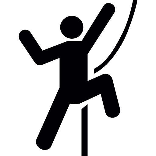 Person Doing Escalation Icons Free Download