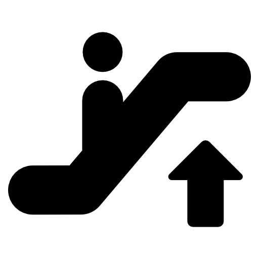 Up Escalator Icon Download Free Icons