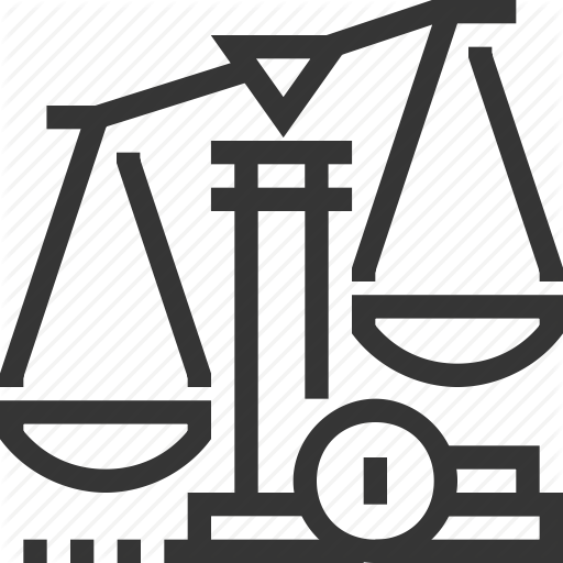 Bank, Estate Planning, Income, Law, Money, Savings, Scale Icon