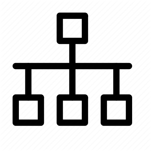 Connection, Diagram, Ethernet, Internet, Network Icon