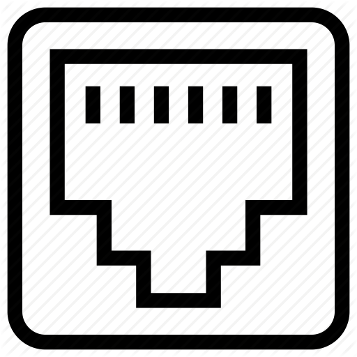 Cable, Connector, Ethernet, Plug, Port Icon