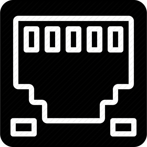 Component, Computer, Ethernet, Hardware, Pc, Port Icon