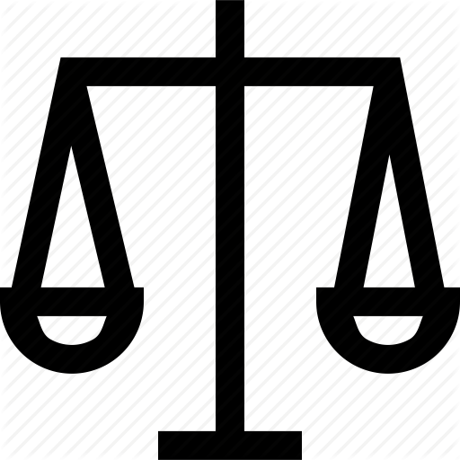 Business, Decision, Equality, Ethics, Fair, Law, Scale Icon