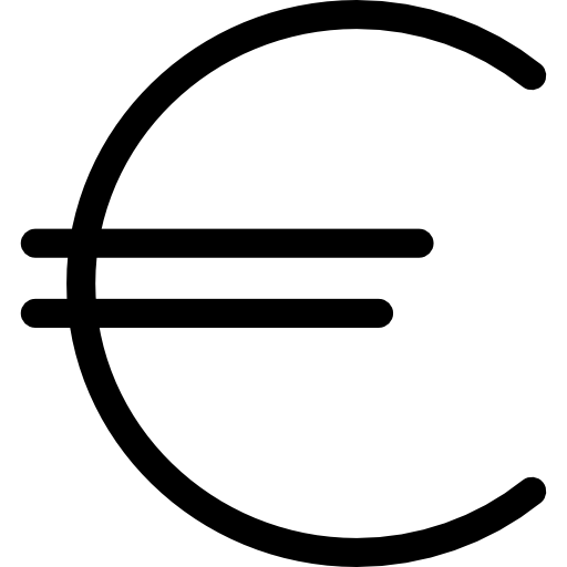 Euro Symbol Icons Free Download
