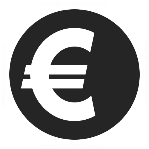 Currency Euro Icon Iconexperience