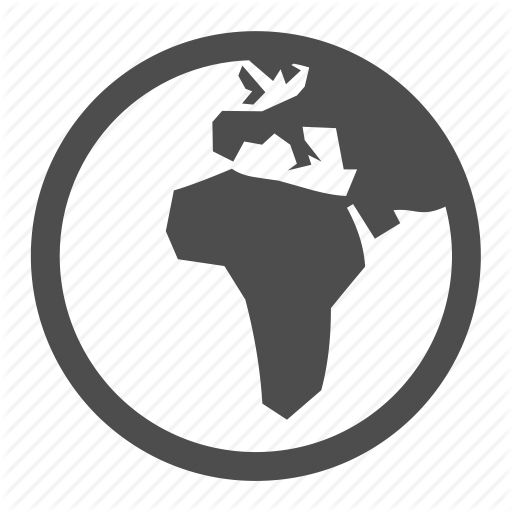 Africa, Earth, Europe, Global, Globe, International, Planet Icon