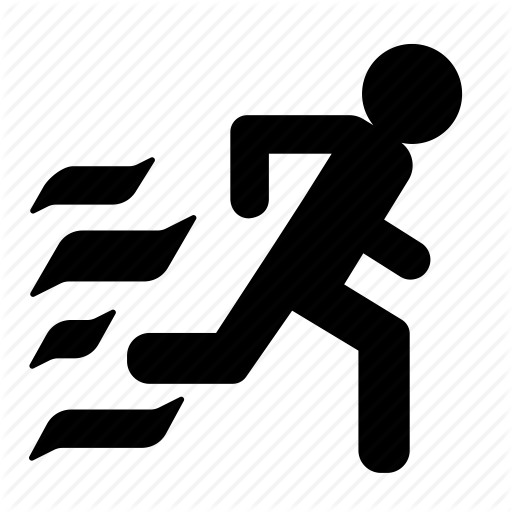 Evacuation, Fire, Navigation, Run Icon