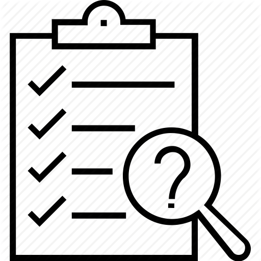 Clipboard, Magnifier, Performance, Question, Selection