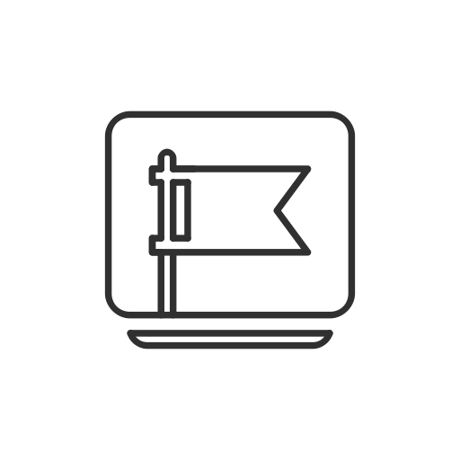 Flag, Facebook, Fb, Life Event Icon