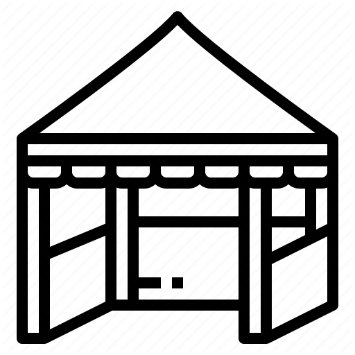 Event, Fair, Market, Shop, Tent Icon