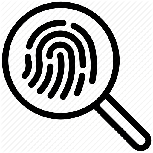 Evidence, Fingerprint, Investigating, Prints Icon