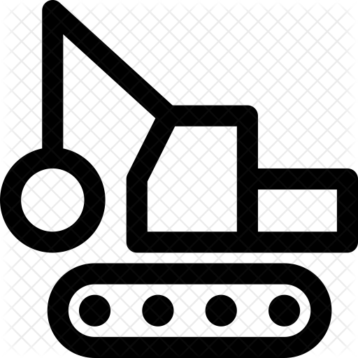 Excavator Transparent Download Demolition Huge Freebie