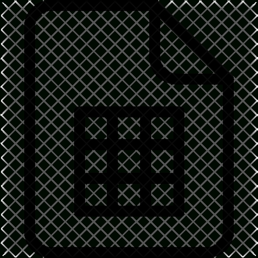 Excel Sheet Icon Folders Icons And Png