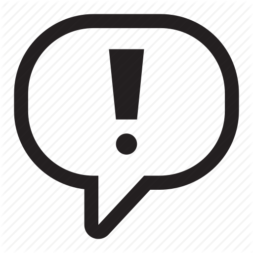 Exclamation Bubble Transparent Png Clipart Free Download