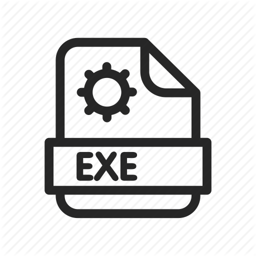 Exe, Extension, File, Format Icon