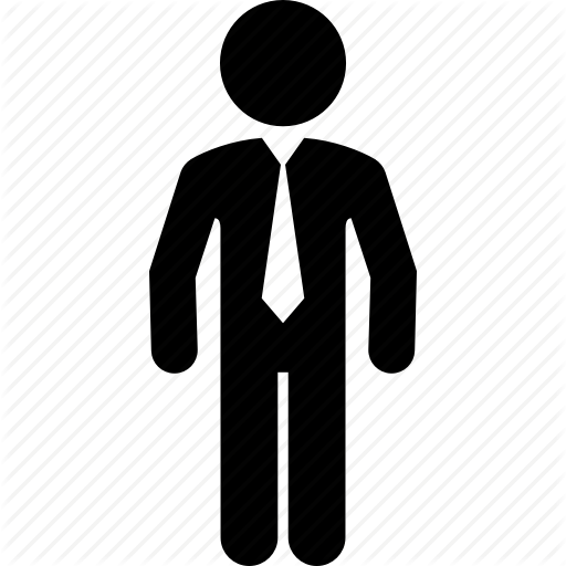Business, Executive, Man, Standing Icon