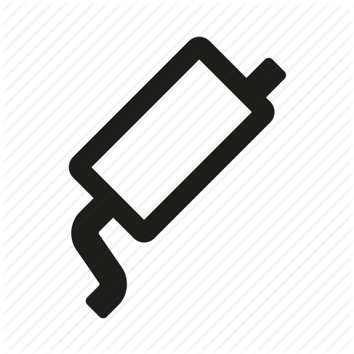 Car, Car Parts, Engine, Exhaust, Part Icon