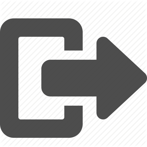 Arrow, Browser, Exit Icon